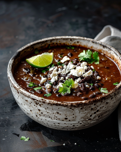 Smoky Black Bean Soup