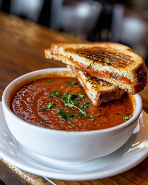 Smoky Roasted Tomato Soup